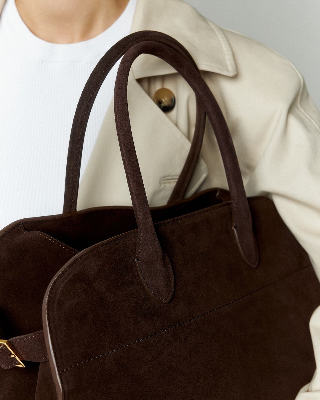 Musthave Suede Bag - Coffee