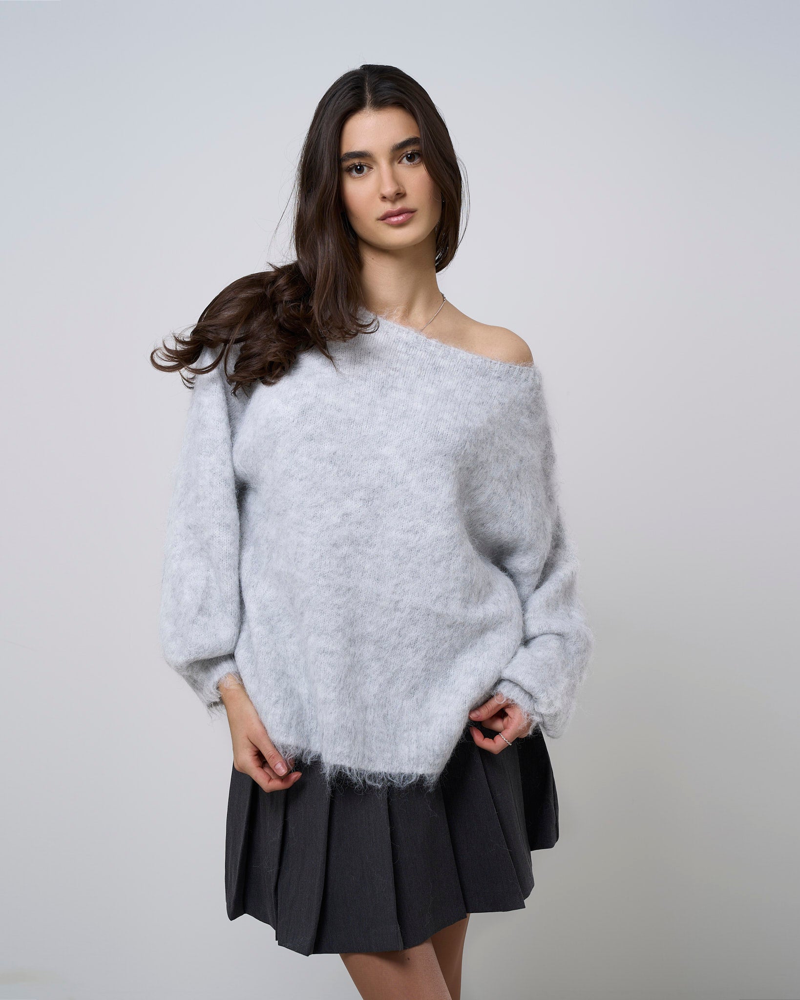 Adalisa Knit Sweater - Grey