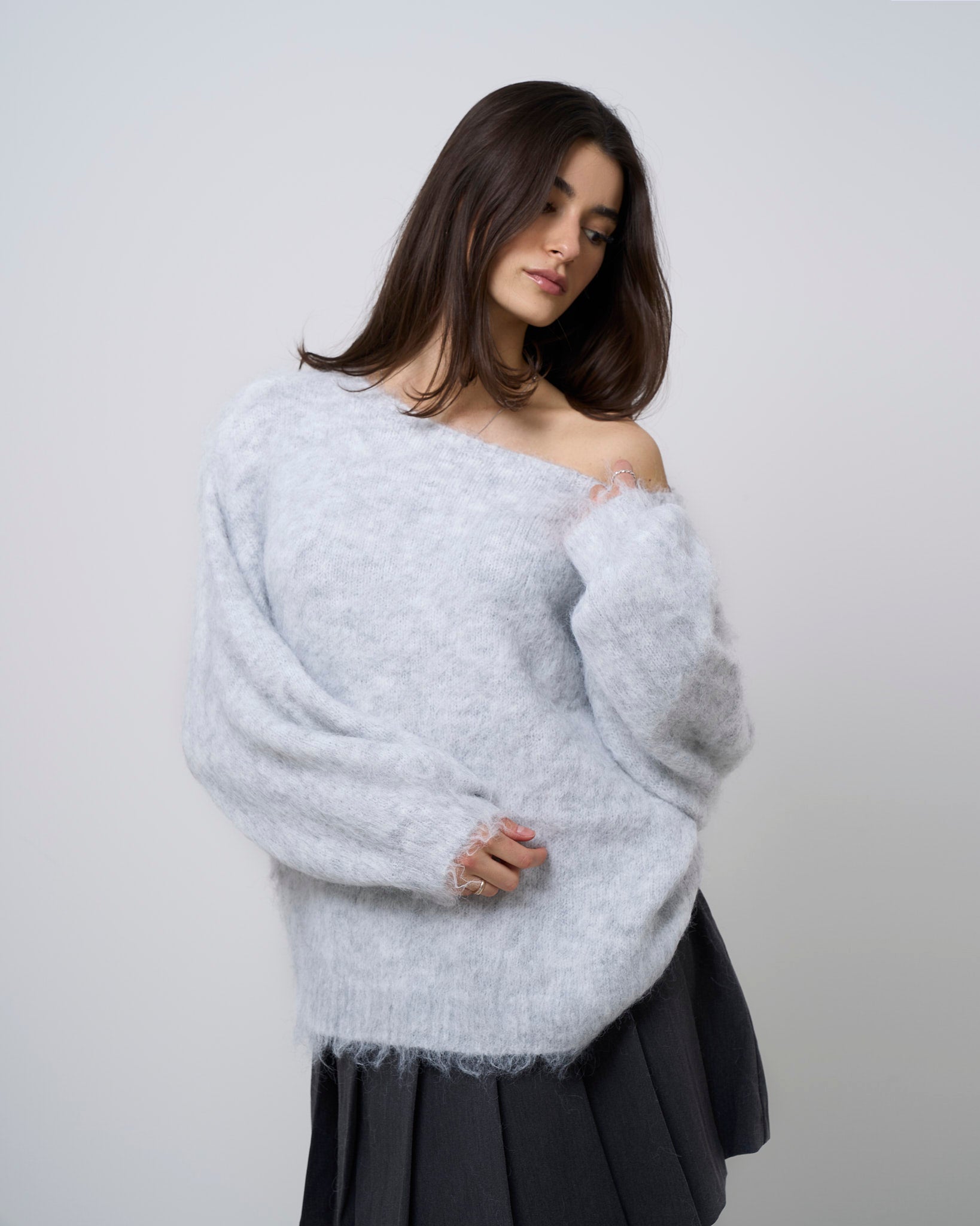 Adalisa Knit Sweater - Grey
