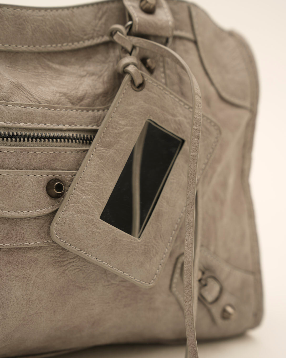 It girl bag large - Light grey