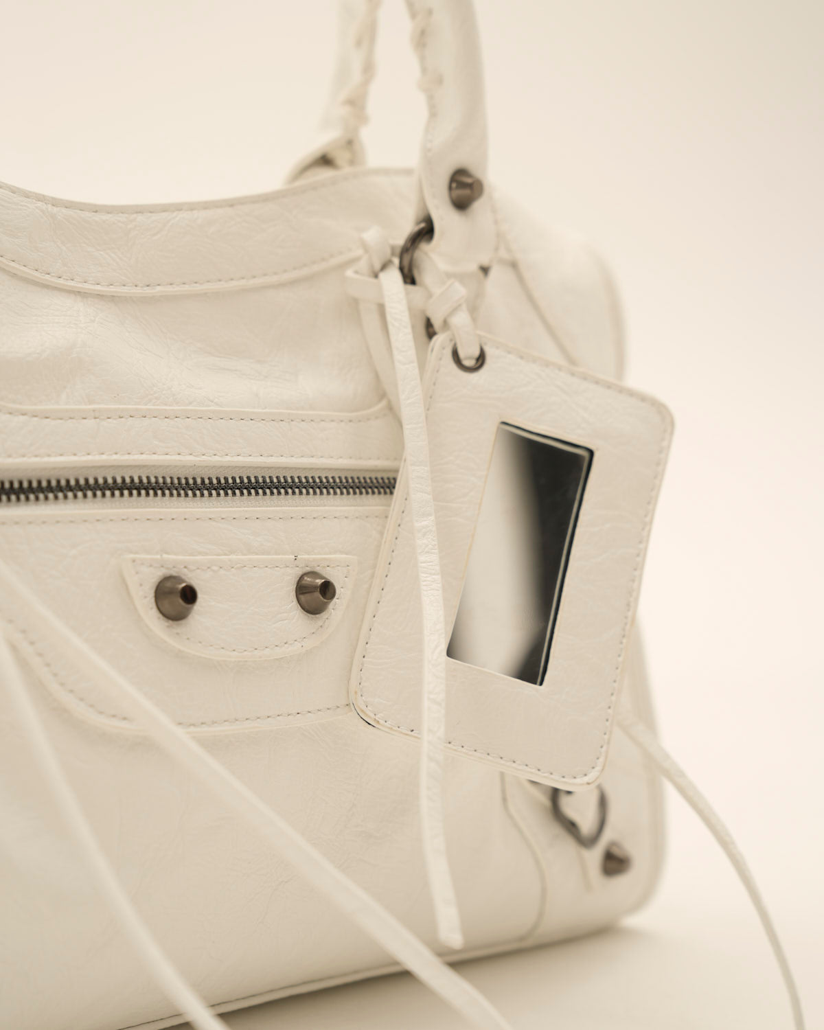 It girl bag large - White