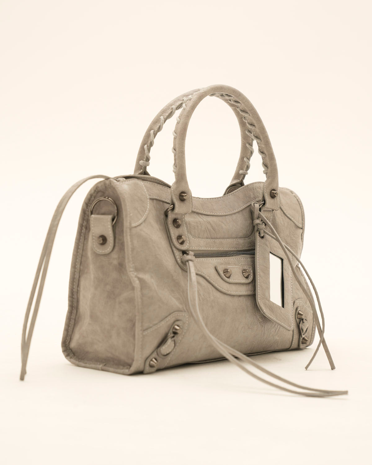 It girl bag medium - Light grey