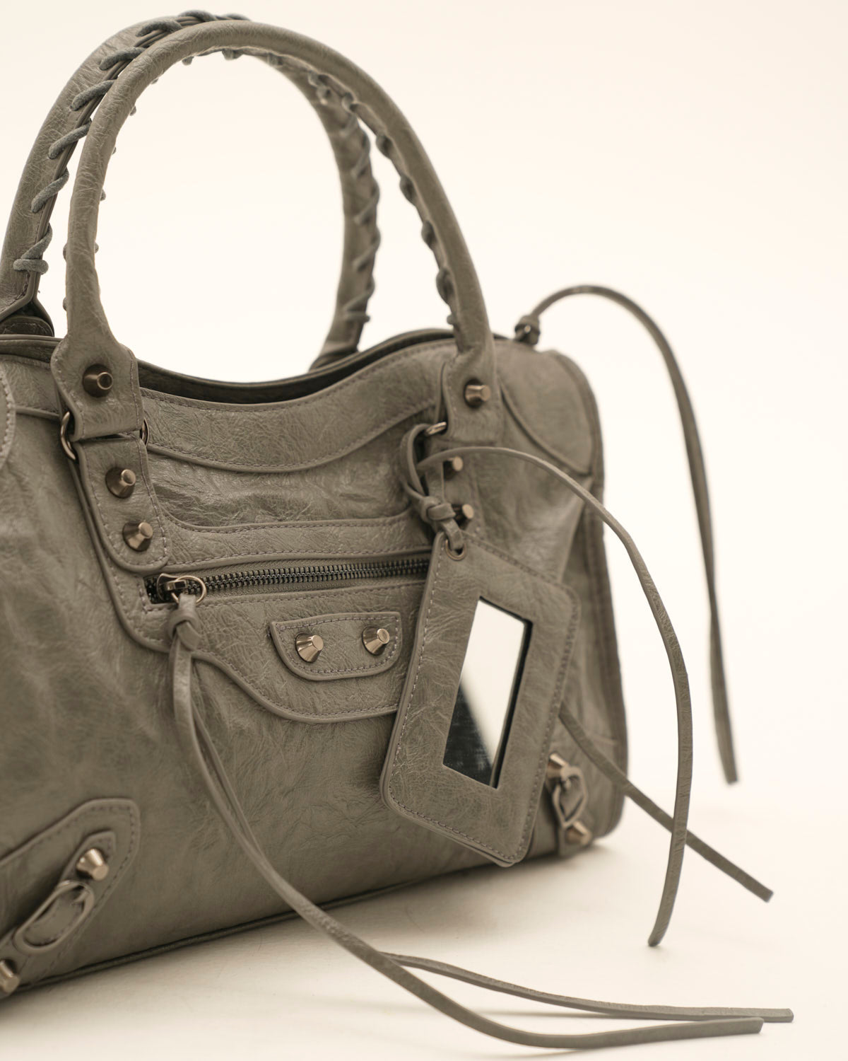 It girl bag medium - Dark grey