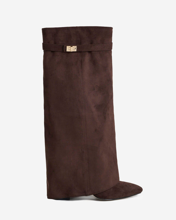 Lavista Suede knee high boots - Brown