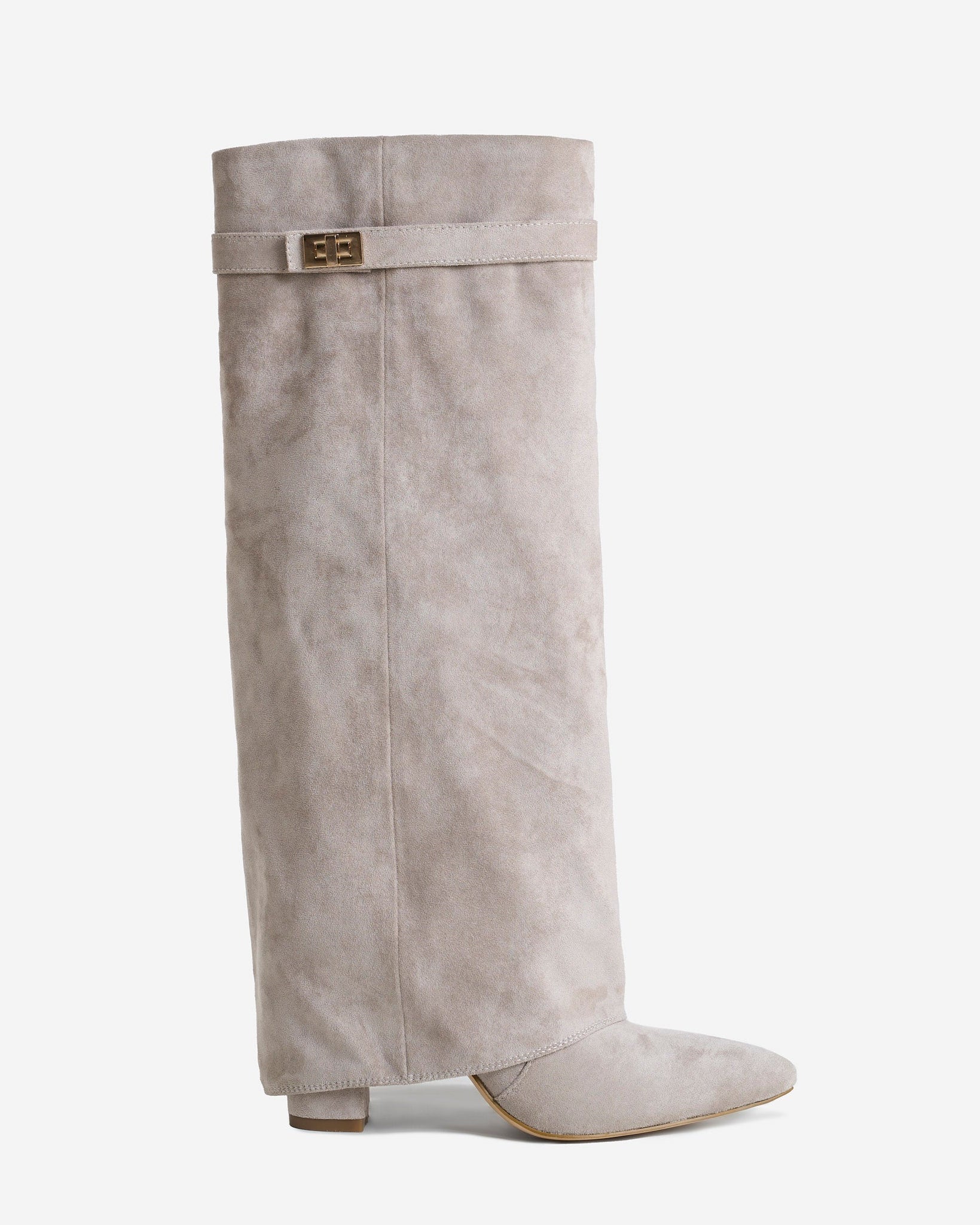 Lavista Suede knee high boots - Taupe
