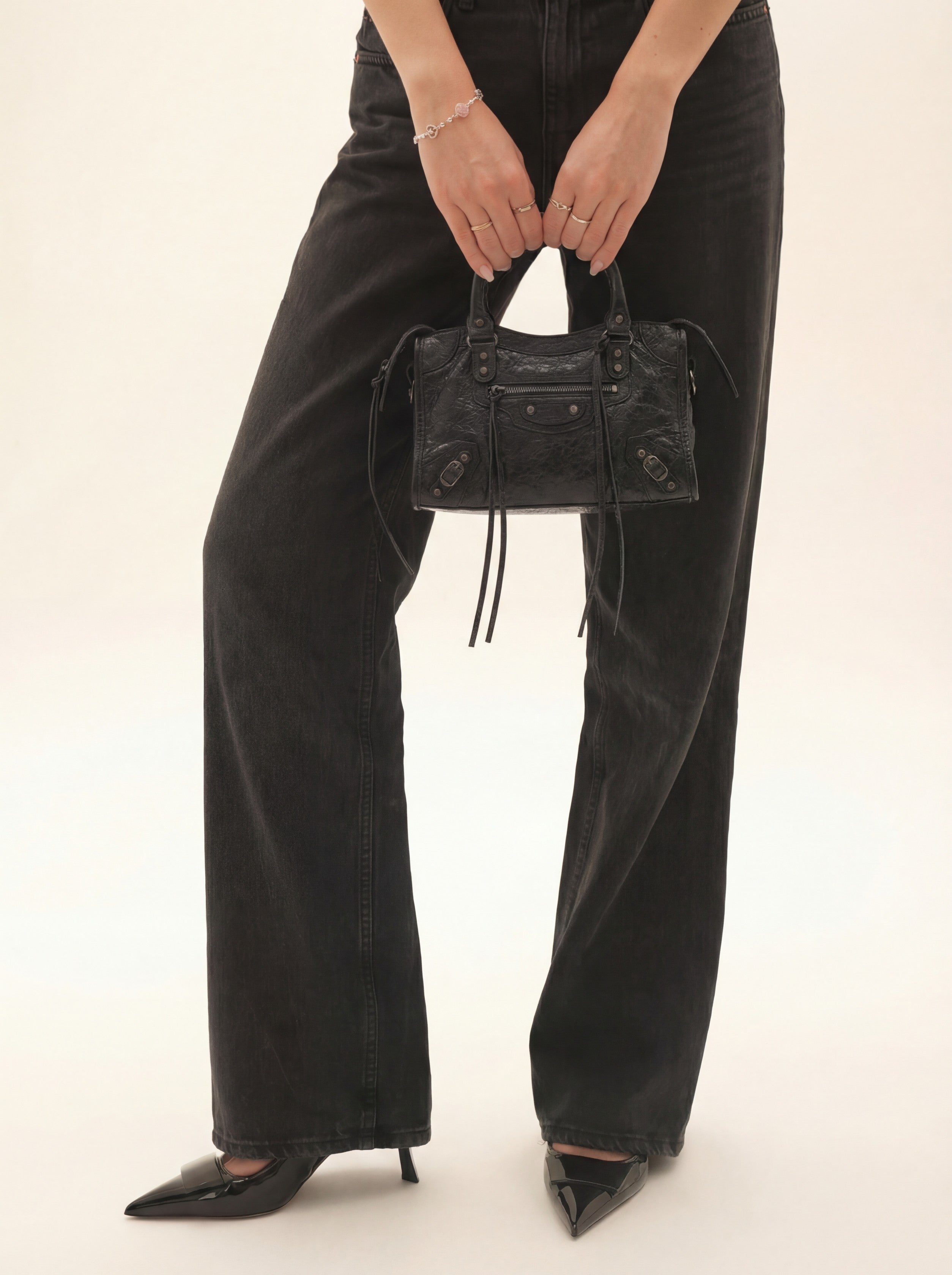 It girl bag small - Black