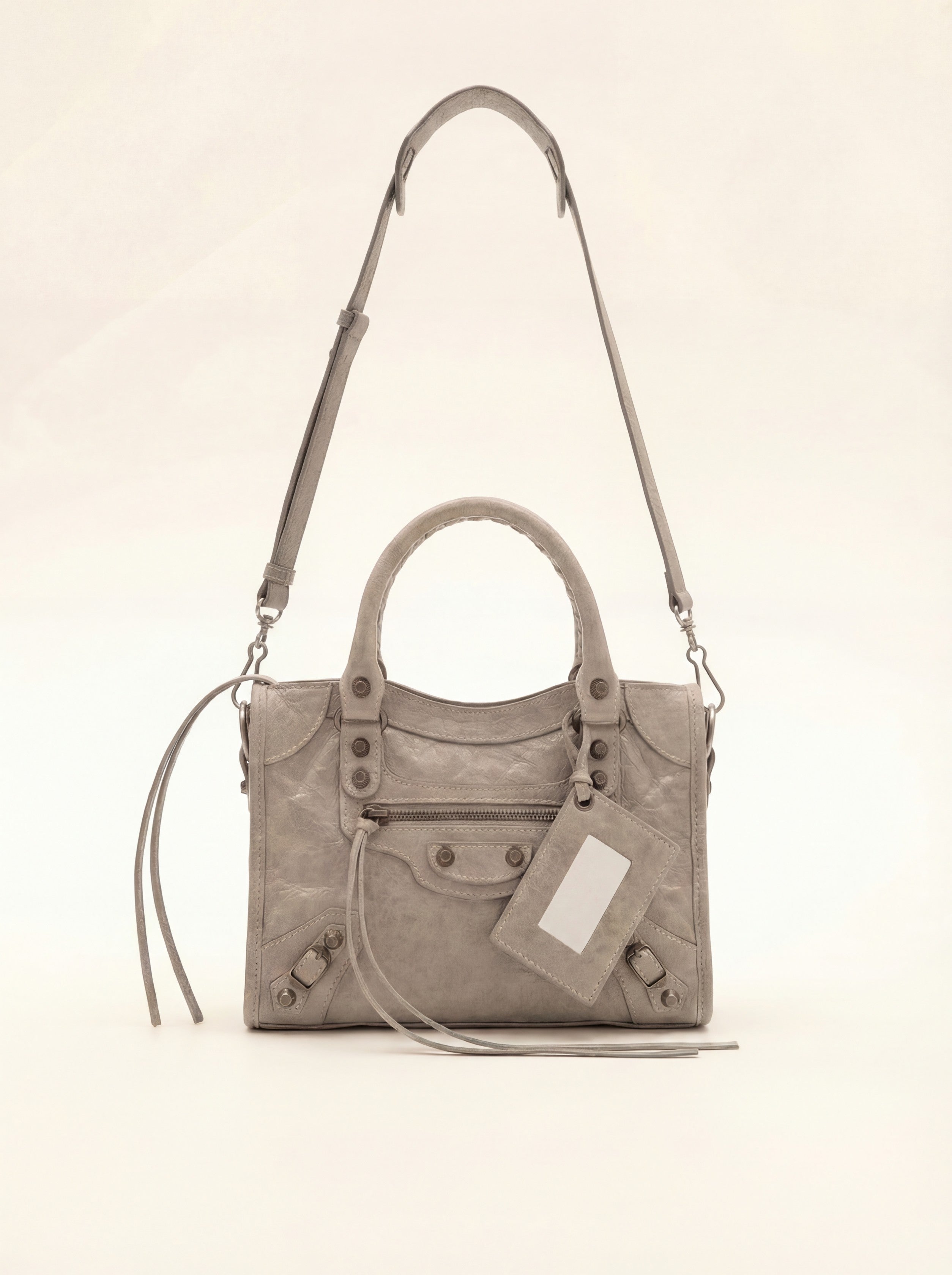 It girl bag small - Light grey